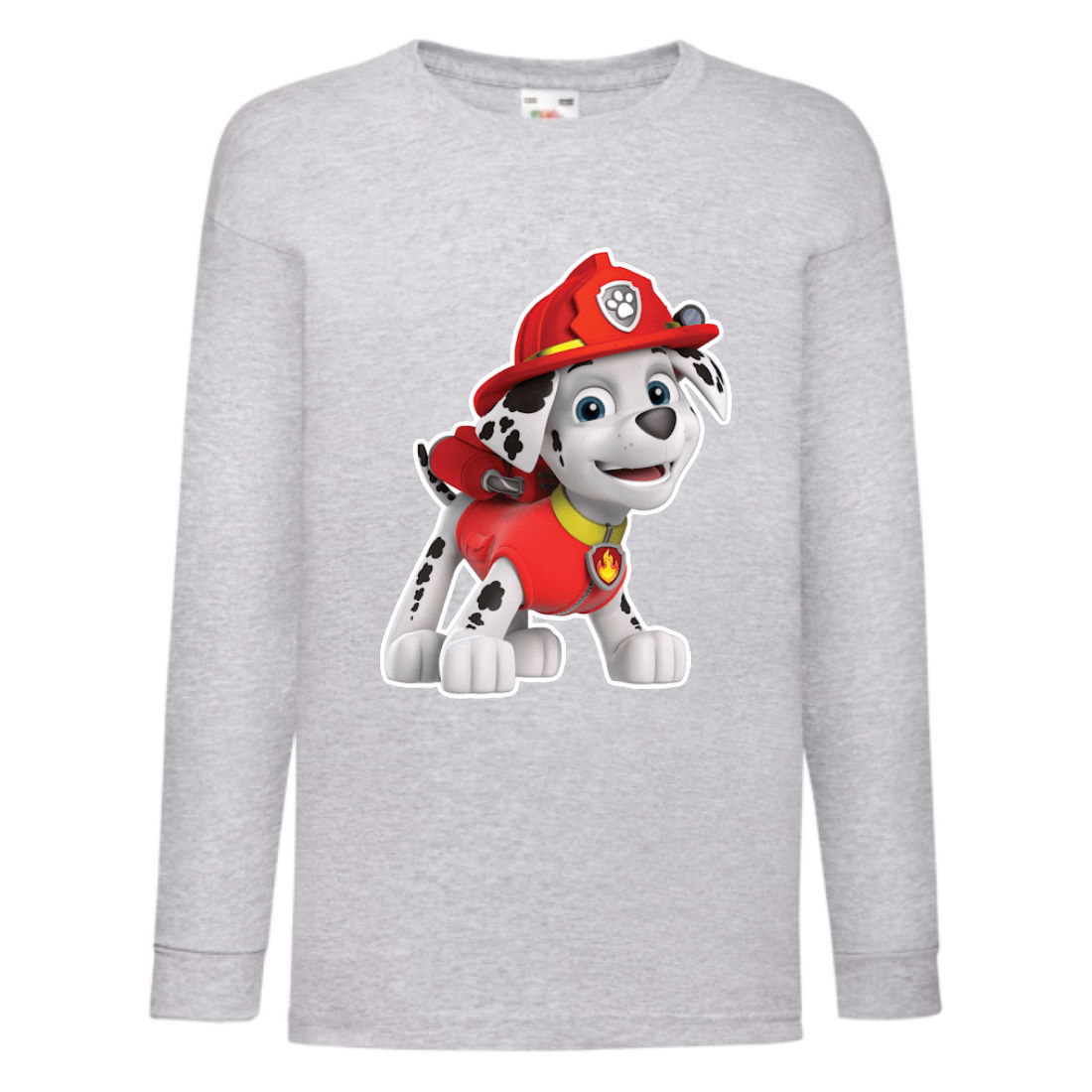 

Лонгслив реглан Щенячий патруль 11 (Paw Patrol) серый (PWP gr 002) 104 см