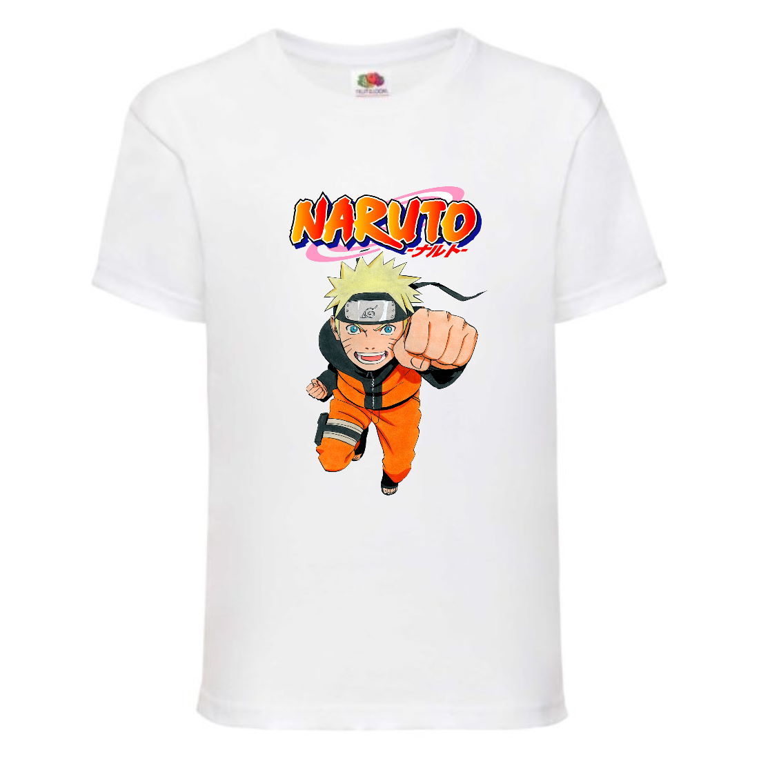

Футболка детская Наруто 007 (Naruto) белая (NAR wh 007) 128 см
