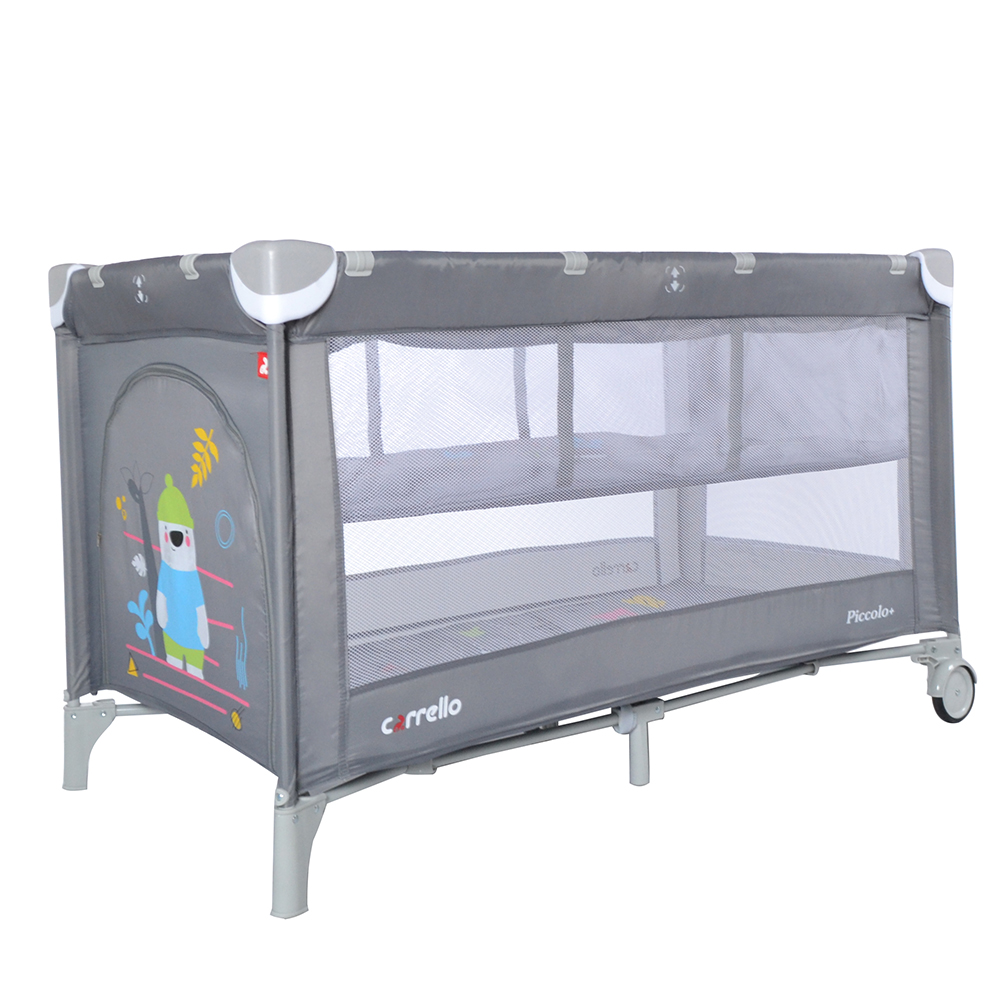 

Манеж CARRELLO Piccolo+ CRL-9201/2 Ash Grey со вторым дном /1/ MOQ