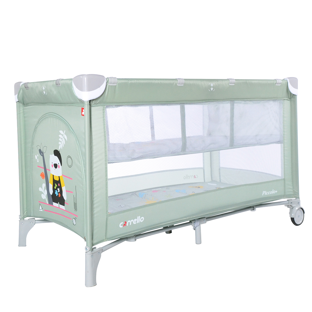 

Манеж CARRELLO Piccolo+ CRL-9201/2 Cameo Green со вторым дном /1/ MOQ