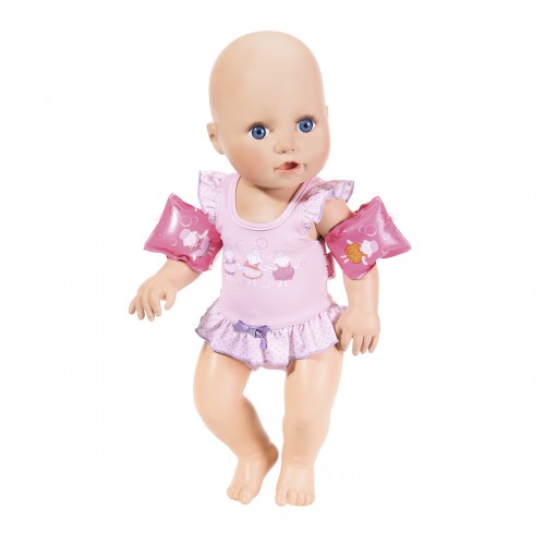 

Интерактивная кукла BABY ANNABELL - НАУЧИ МЕНЯ ПЛАВАТЬ (43 см, с аксессуарами, плавает в воде) (700051)