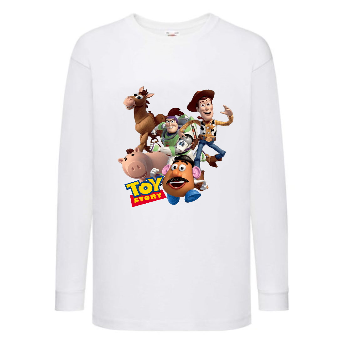 

Лонгслив реглан Истории игрушек 4 (Toy Story) белая (TST wh 04) 116 см