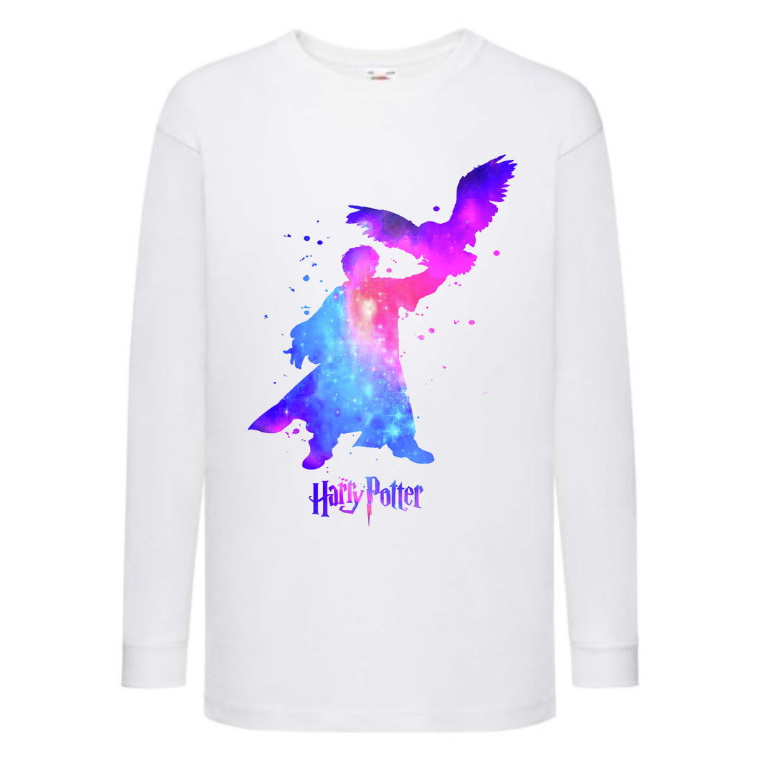 

Лонгслив реглан Гарри Поттер 2 (Harry Potter) белый (HPO wh 002) 152 см