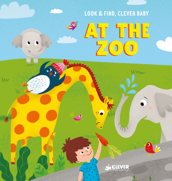 

Look and find, Clever baby: At The Zoo Клевер 000066471