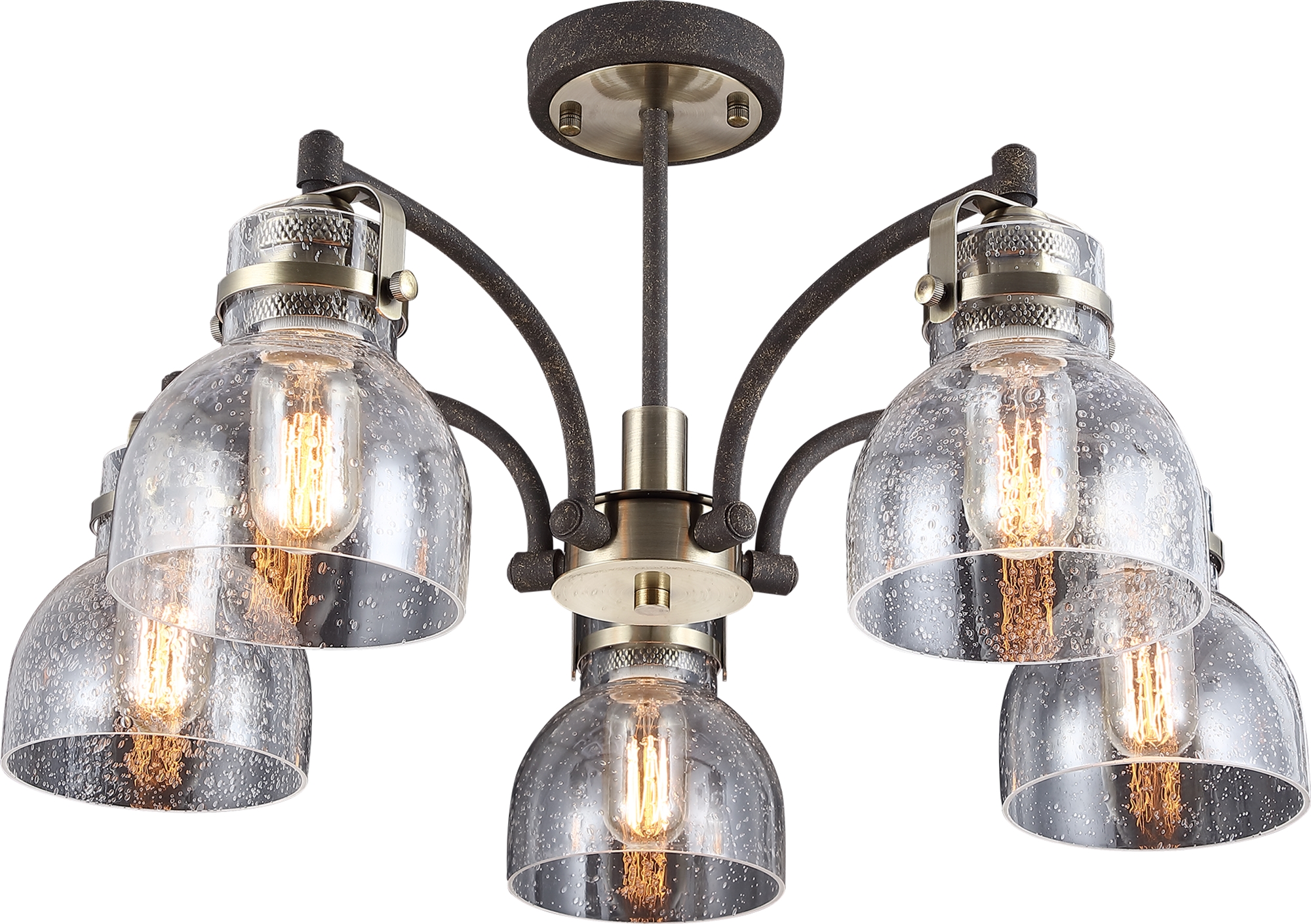 

Люстра Altalusse INL-6149P-05 Antique brass Rusty E27 5x40 Вт
