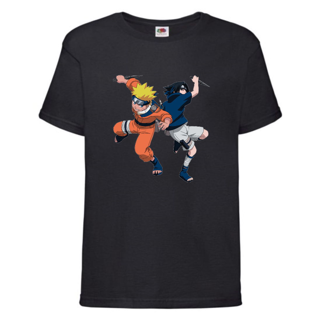 

Футболка детская Наруто 052 (Naruto) черная (NAR blc 052) 116 см
