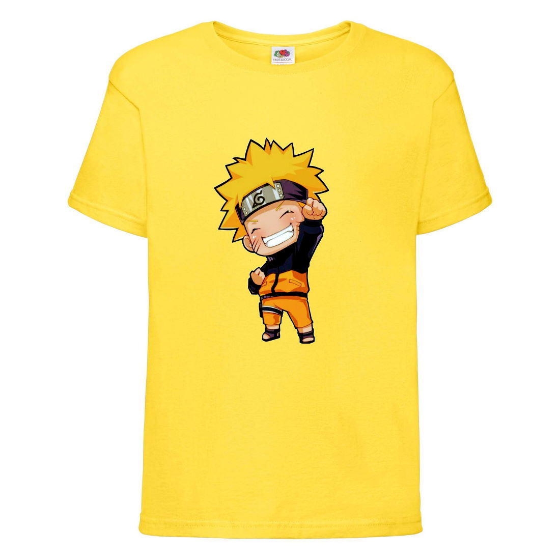 

Футболка детская Наруто 030 (Naruto) желтая (NAR yel 030) 116 см