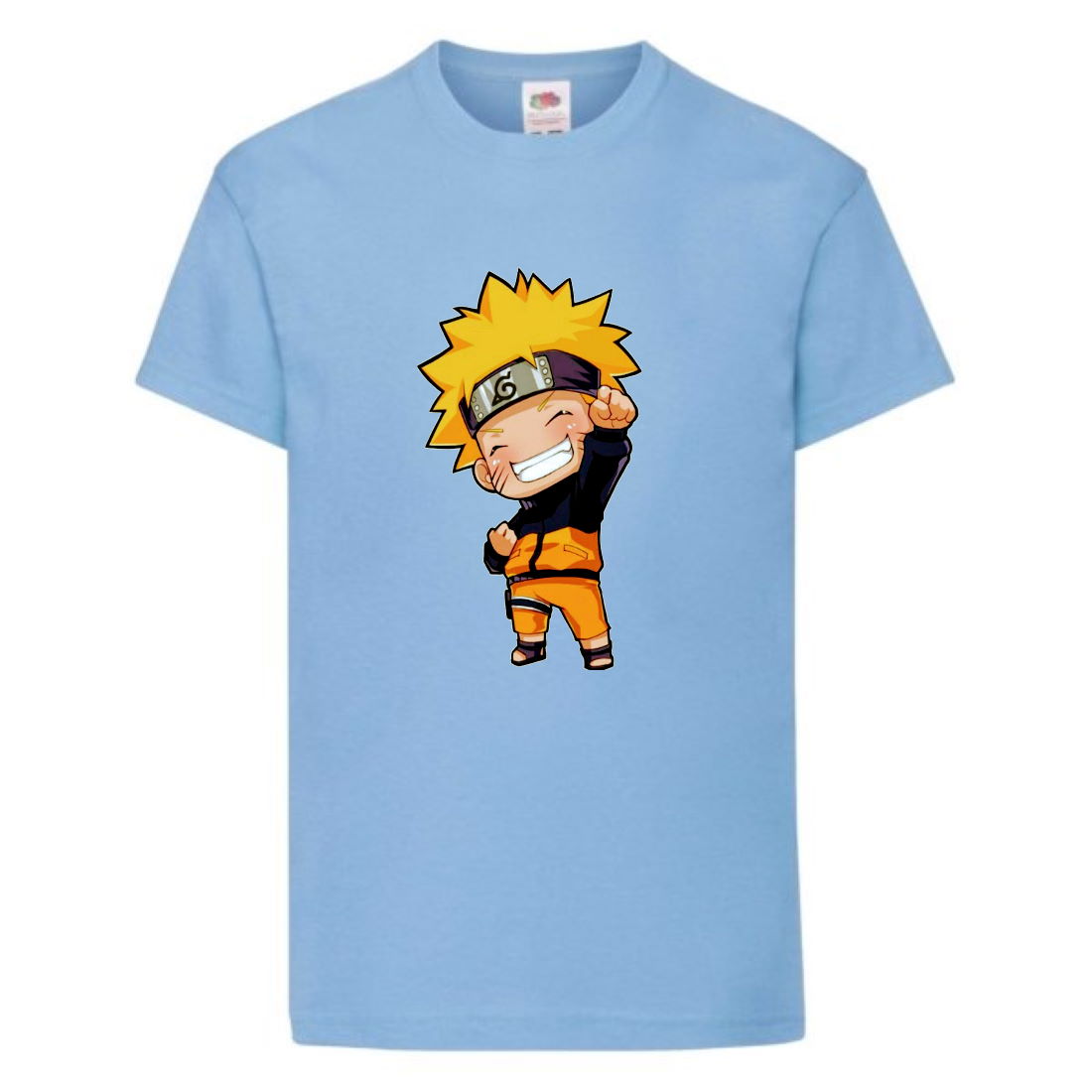 

Футболка детская Наруто 030 (Naruto) светлоголубая (NAR llbl 030) 116 см