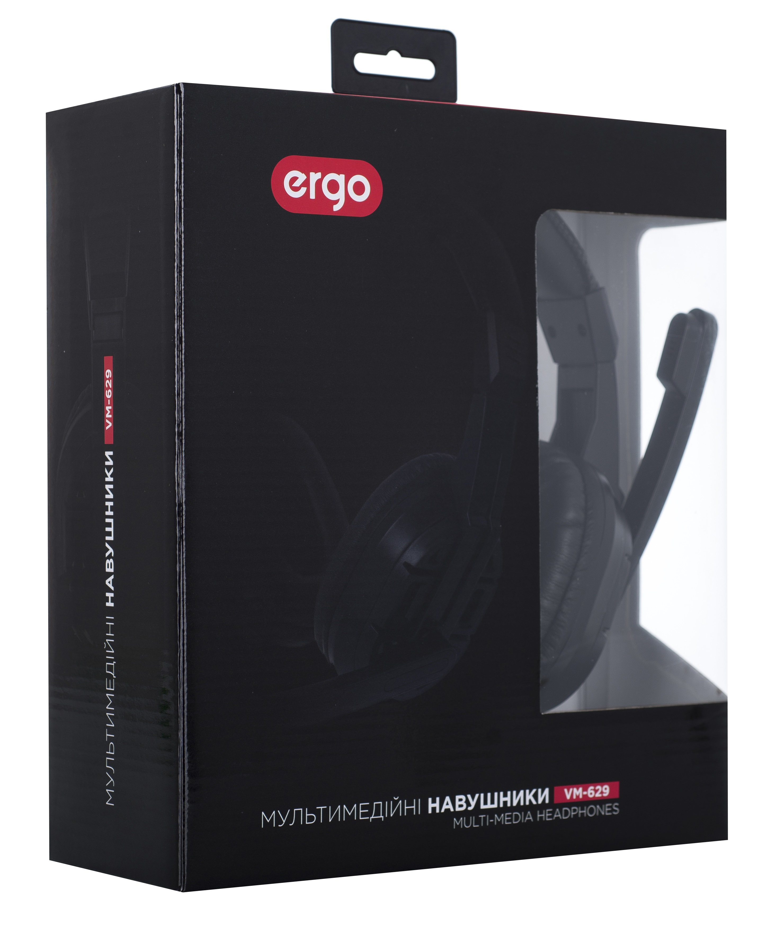 

Мультимедійна гарнітура ERGO VM-629 Black (6230952)