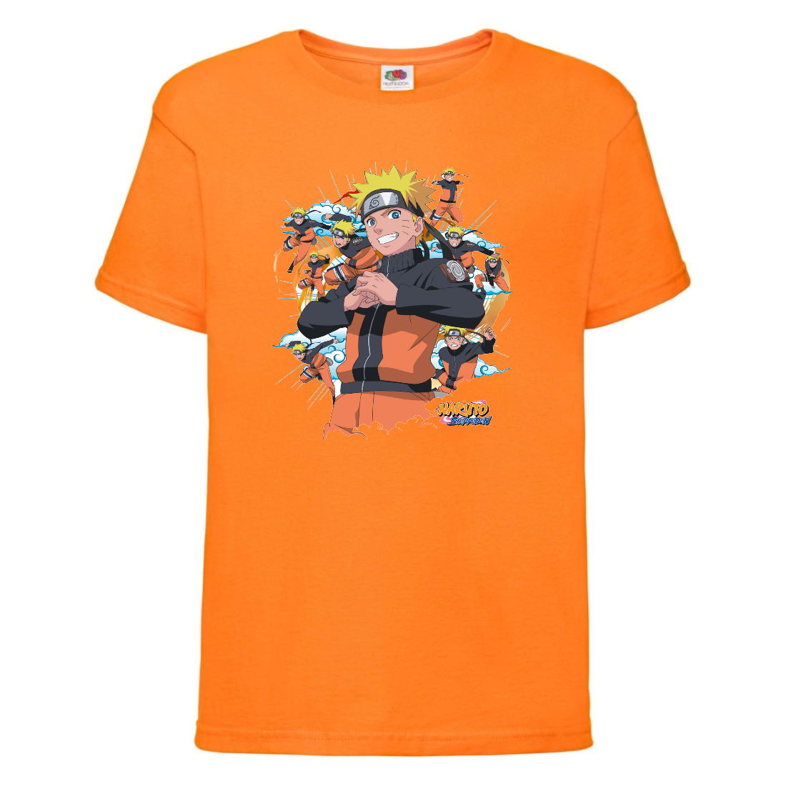 

Футболка детская Наруто 055 (Naruto) оранжевая (NAR orn 055) 116 см