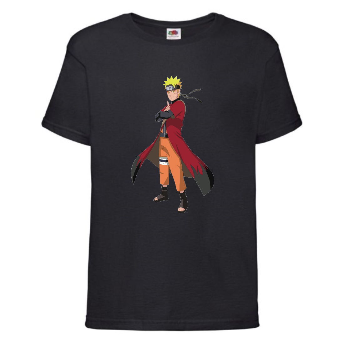 

Футболка детская Наруто 046 (Naruto) черная (NAR blc 046) 116 см