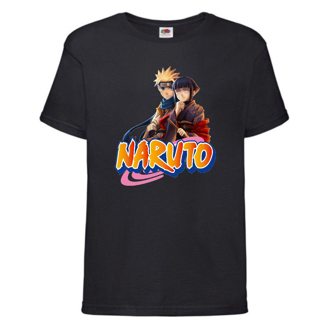 

Футболка детская Наруто 043 (Naruto) черная (NAR blc 043) 116 см