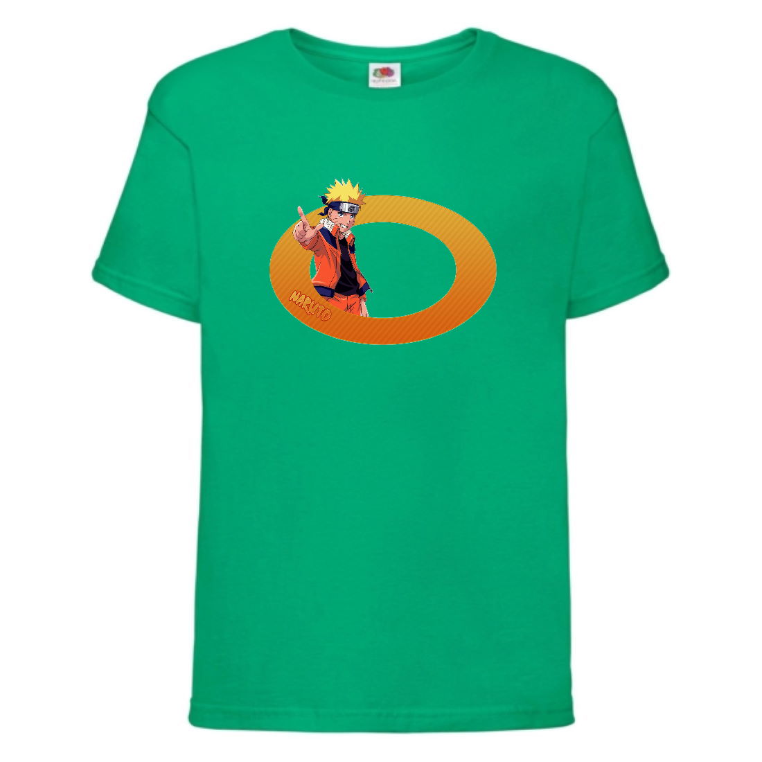 

Футболка детская Наруто 044 (Naruto) зеленая (NAR grn 044) 116 см