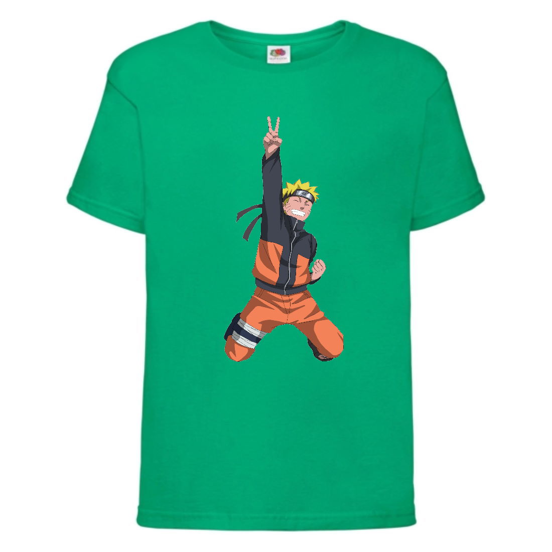 

Футболка детская Наруто 039 (Naruto) зеленая (NAR grn 039) 116 см