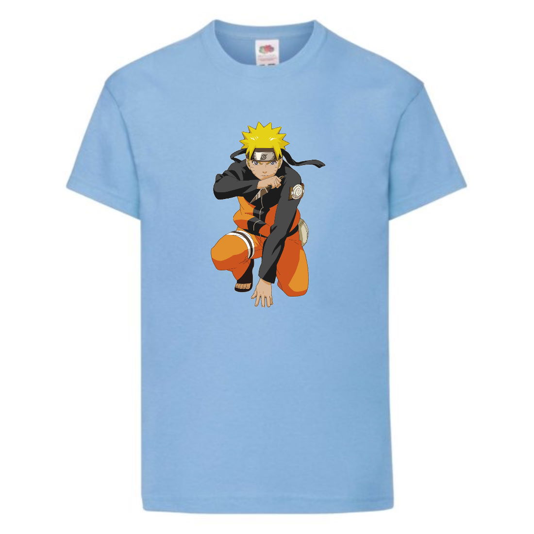 

Футболка детская Наруто 045 (Naruto) светлоголубая (NAR llbl 045) 116 см