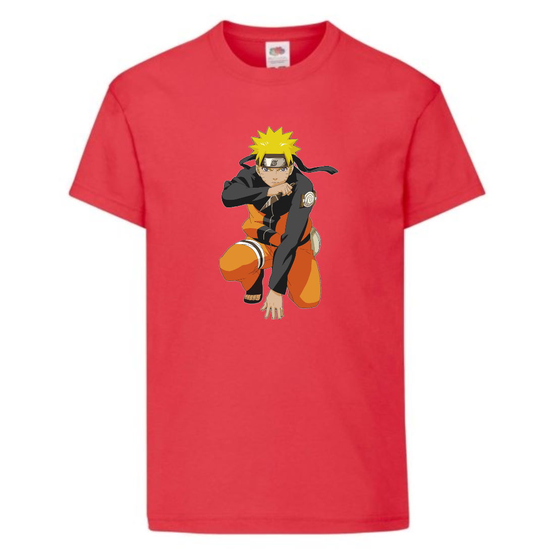 

Футболка детская Наруто 045 (Naruto) красная (NAR rd 045) 116 см