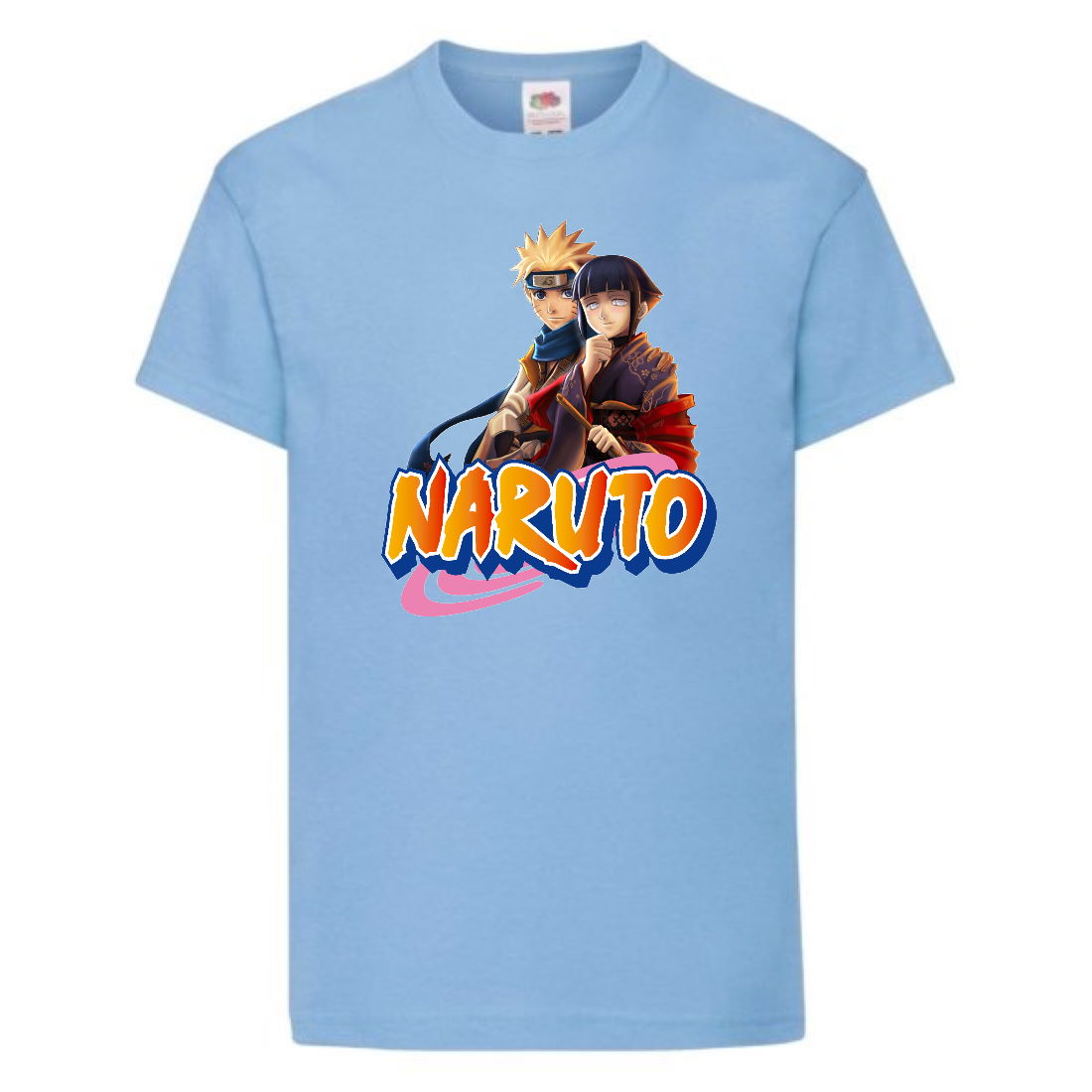 

Футболка детская Наруто 043 (Naruto) светлоголубая (NAR llbl 043) 116 см