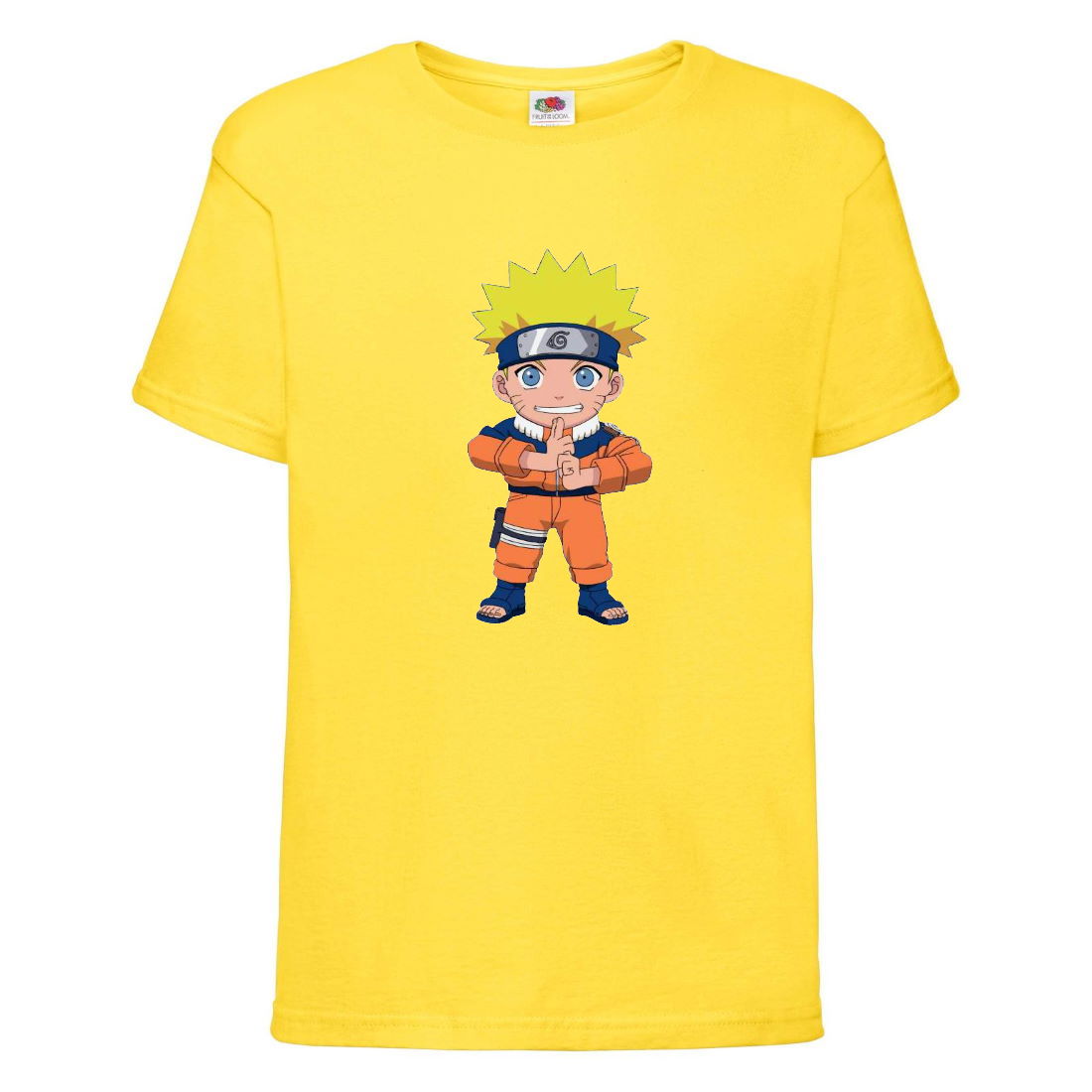 

Футболка детская Наруто 060 (Naruto) желтая (NAR yel 060) 116 см