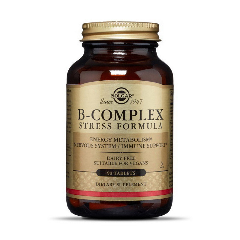 

Комплекс витаминов группы Б Solgar B-Complex Stress Formula (90 tab)