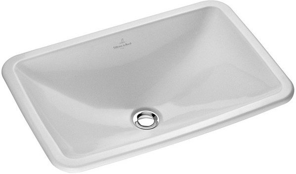 

Раковина на столешницу прямоугольная 67.5х45см VILLEROY & BOCH LOOP & FRIENDS 61452001 белая (59076)