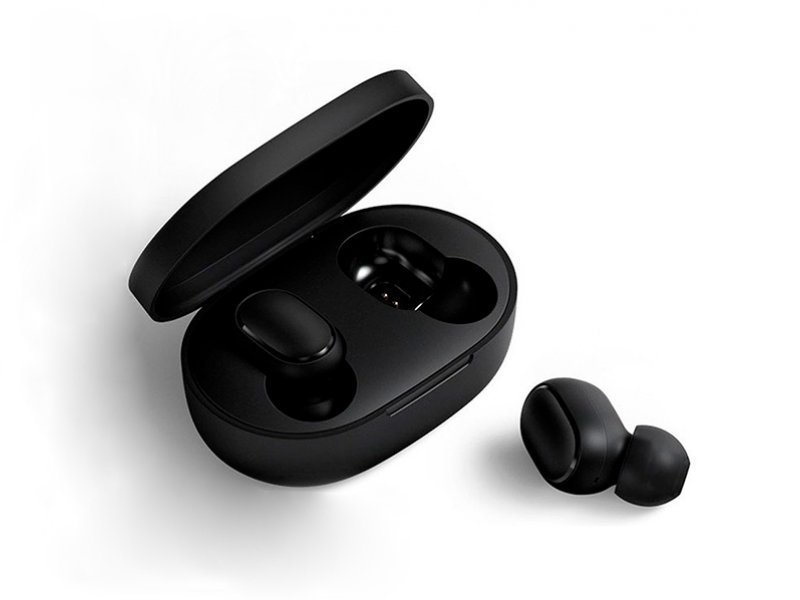 

Bluetooth стерео наушники беспроводные c боксом для зарядки TWS A6 Черные (A6 Black)