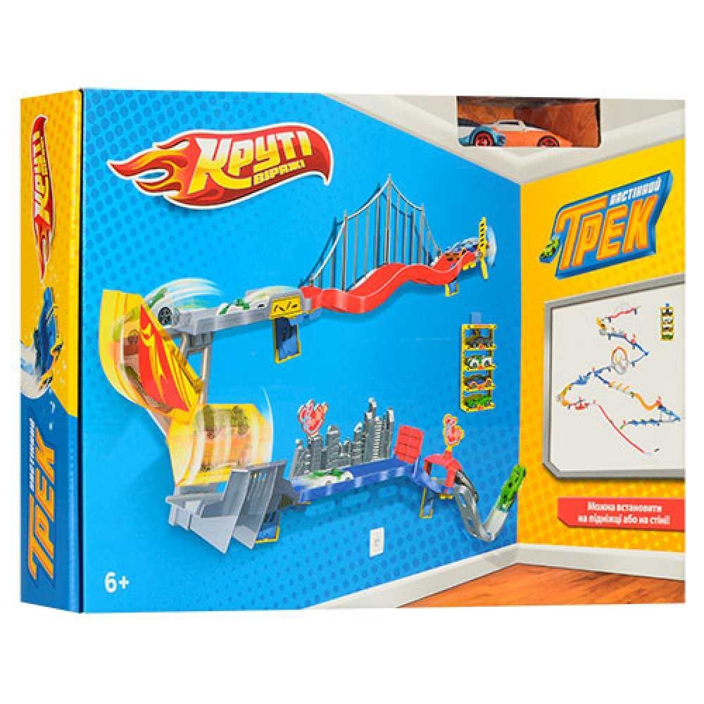 

Трек A-Toys ML 32464 Крутые виражи, настенный, 50-30,5-7,5 см