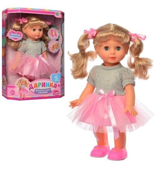 

Кукла Limo Toy M 4163 UA Муз-Песня(Укр), Реагир.На Хлопок,Ходит, 25-36-11 см
