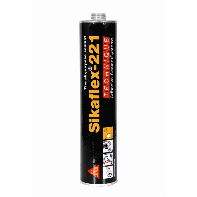 

Клей-герметик Sika Sikaflex 221 600 мл Черный