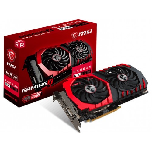 

Видеокарта Msi Pci-Ex Radeon Rx 570 Gaming X 4Gb Gddr5 (256Bit) (1281/7000) (Dvi, 2 X Hdmi, 2 X Displayport) (Radeon Rx 570 Gaming X 4G)