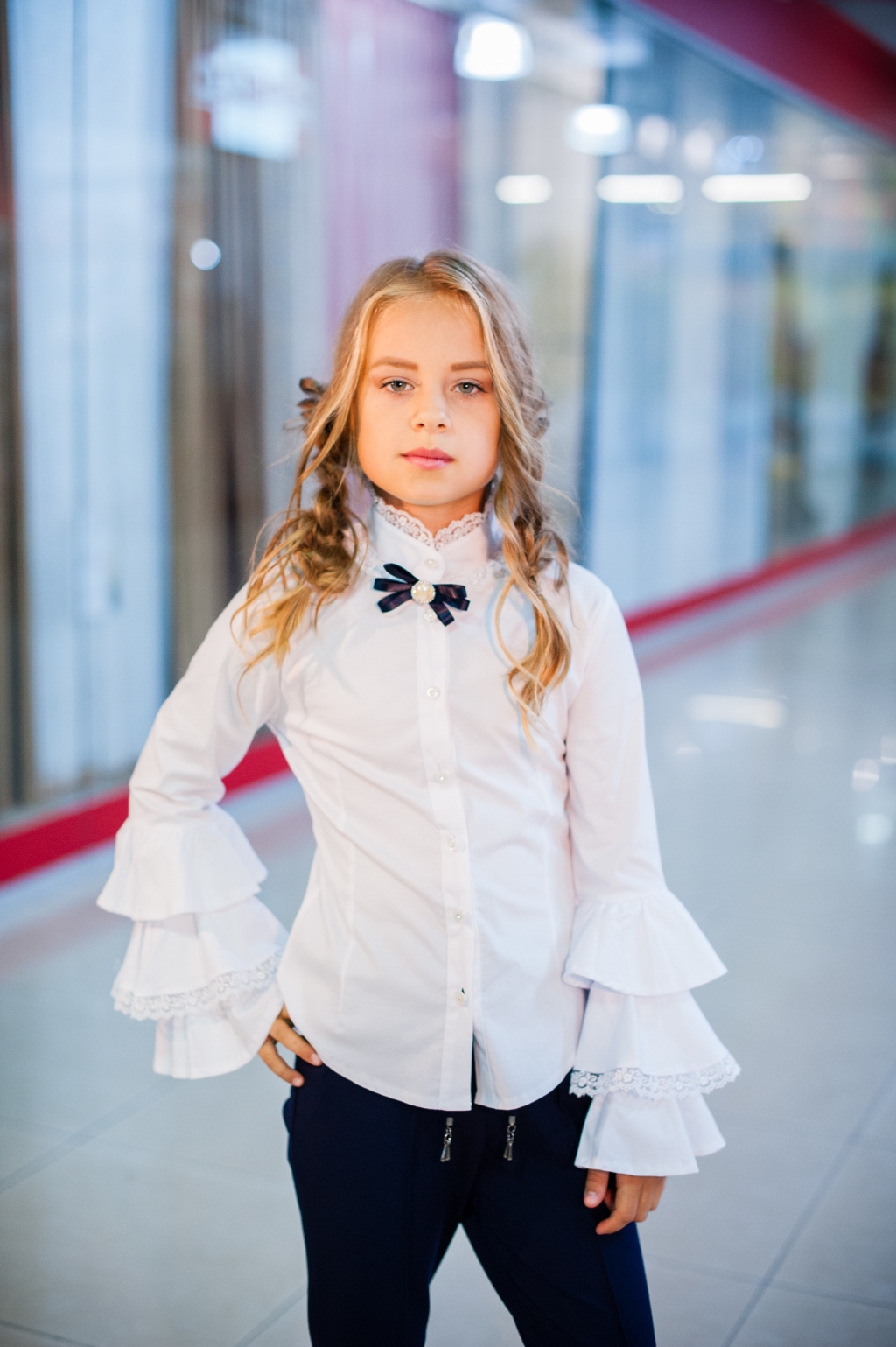 

Блузка Badi junior 140 см Белый