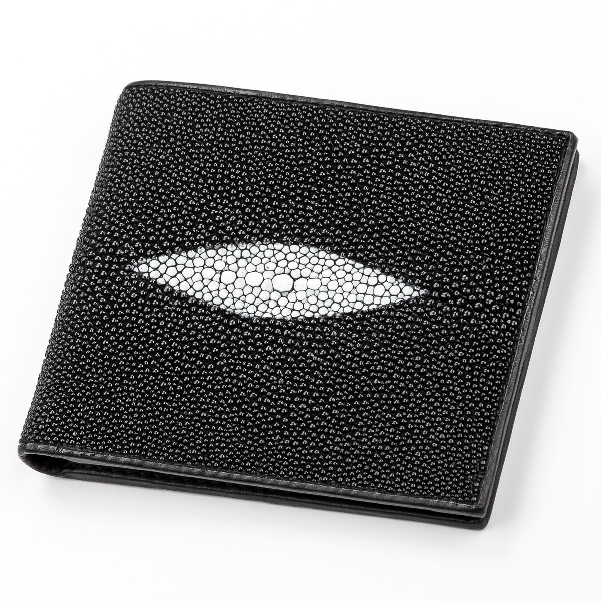 

Кошелёк STINGRAY LEATHER 18071 Кожа ската Черный