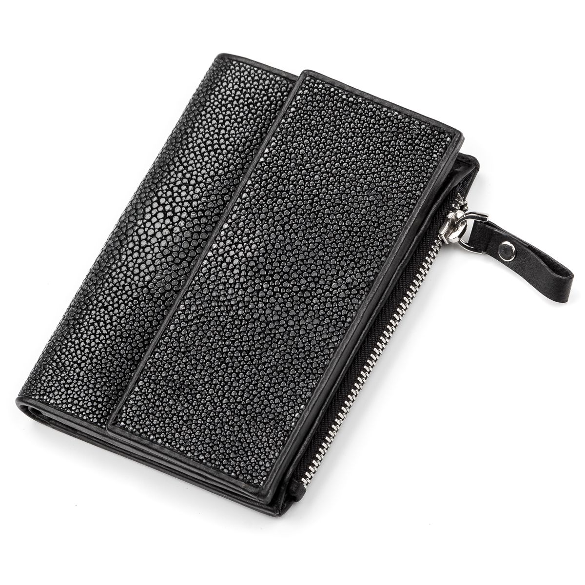 

Кошелёк STINGRAY LEATHER 18072 Кожа ската Черный