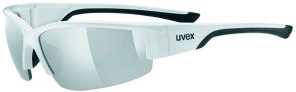 

Очки солнцезащитные Uvex Sportstyle 215 White Blk./ltm.Silv. (4043197228075)