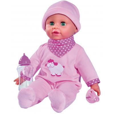 

Кукла Simba Лаура Накорми из бутылочки с аксессуарами 24 звук. эффекты 3 (5140009)