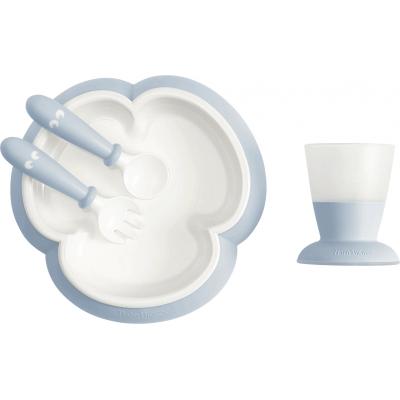 

Набор детской посуды Baby Bjorn Feeding Set, Powder Blue (78167)