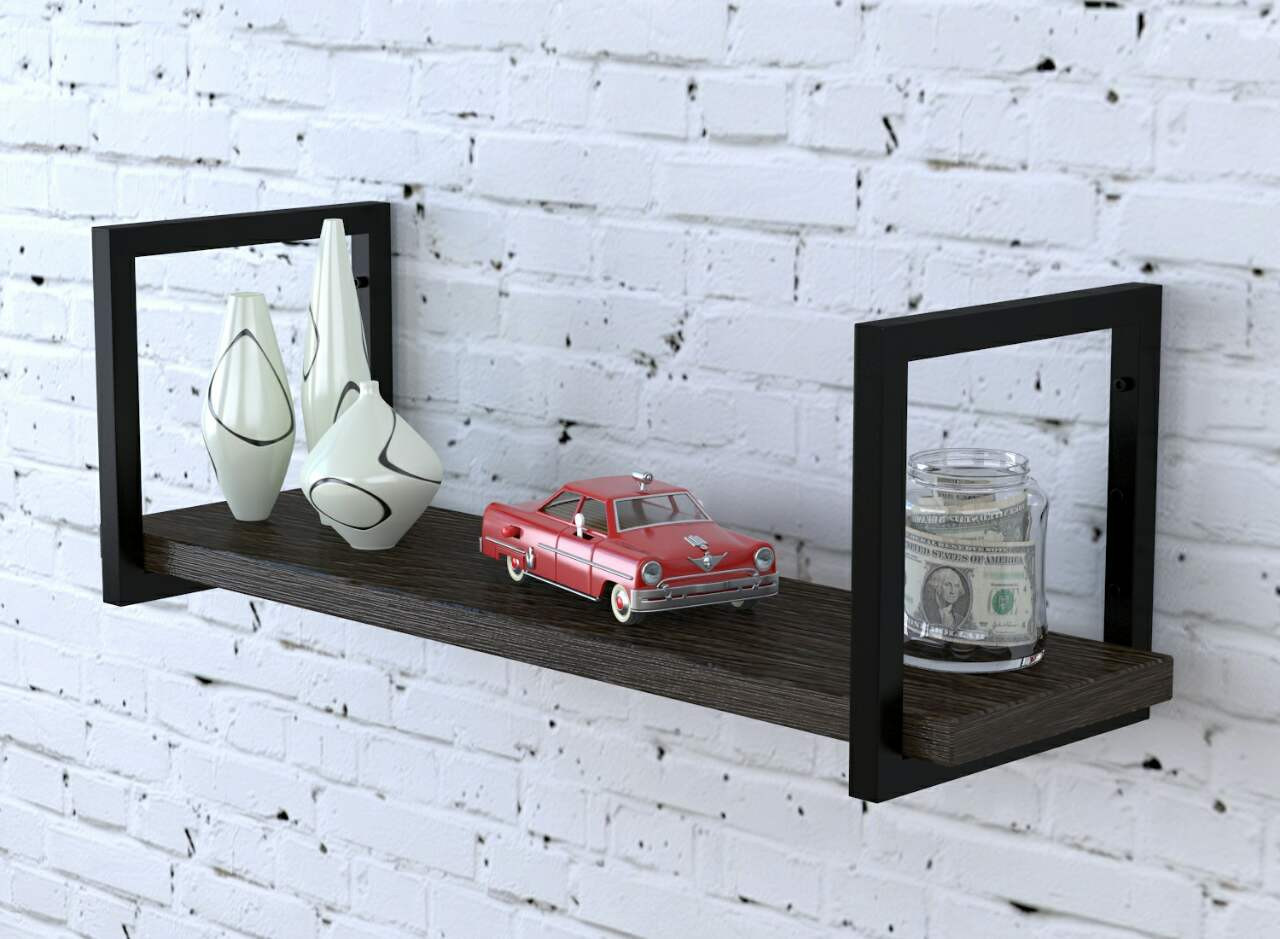 

Полка PL-1-32 Loft Design Венге Корсика длина полки 112 см
