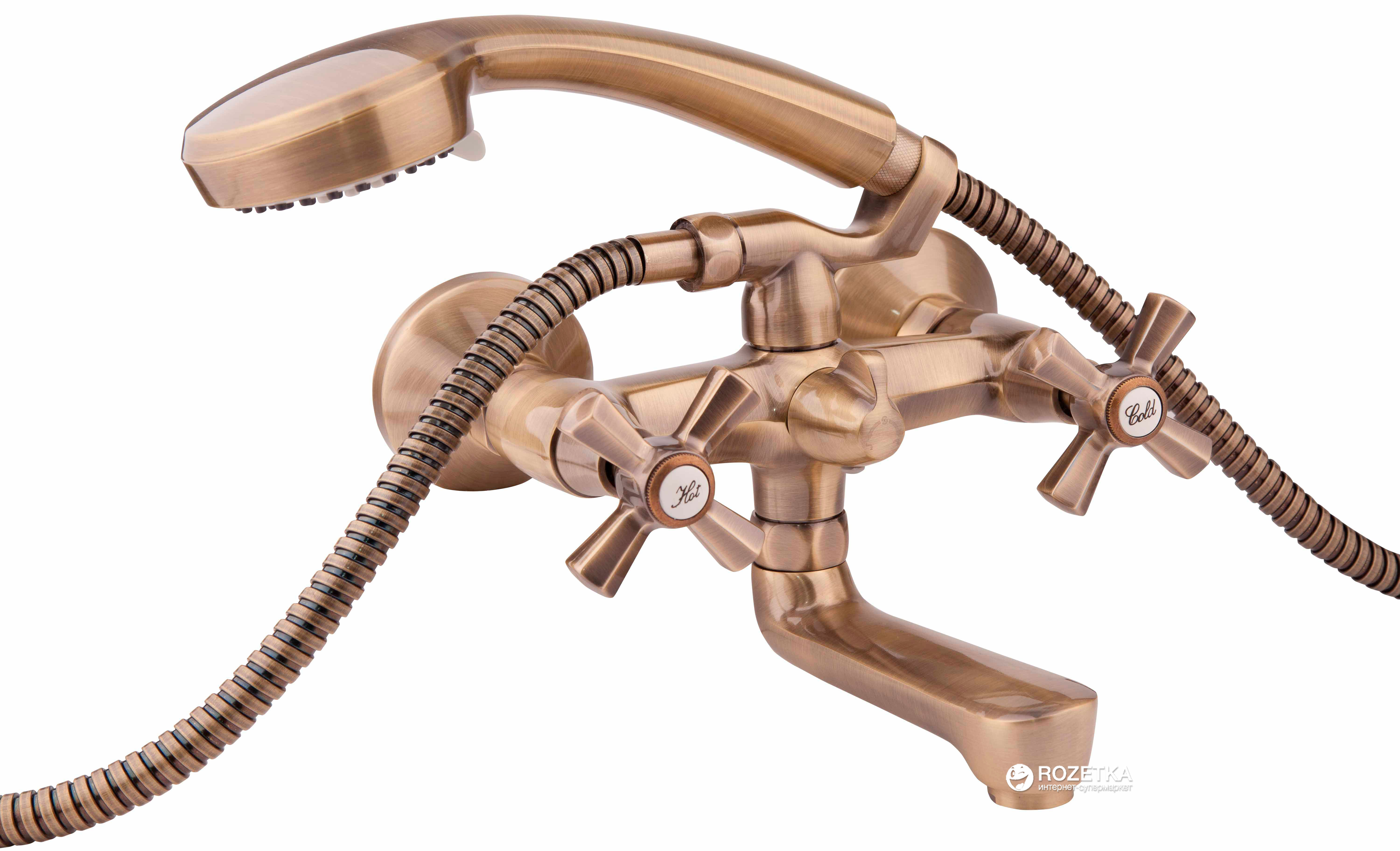 

Смеситель для ванны QTAP Liberty ANT 140-2