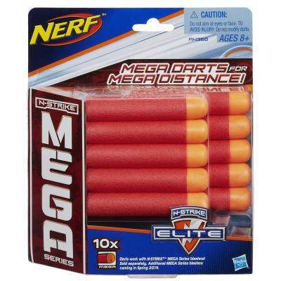 

Игрушечное оружие Hasbro Nerf Мега 10 стрел (A4368)