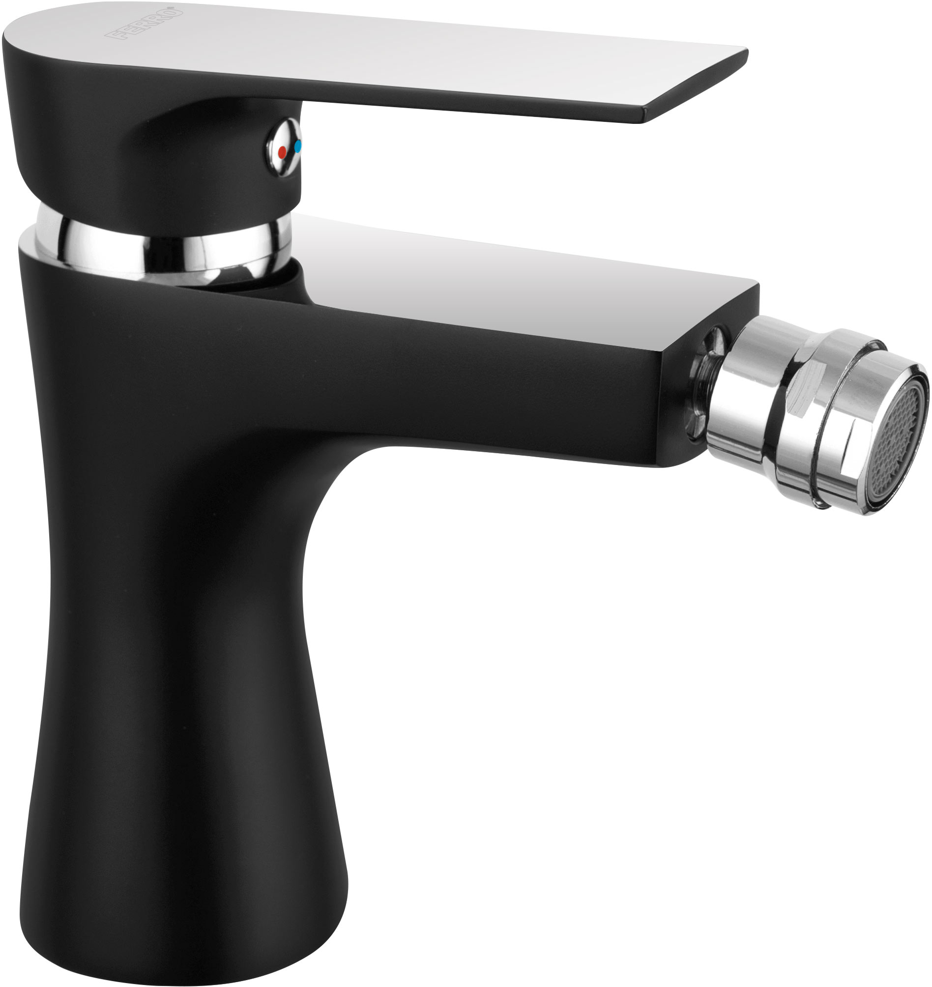 

Смеситель для биде FERRO Algeo Square Black BAQ6BLC