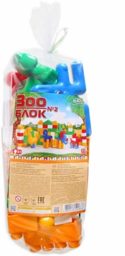 

Конструктор "Зоо- Блок №2" (35 деталей) 1876