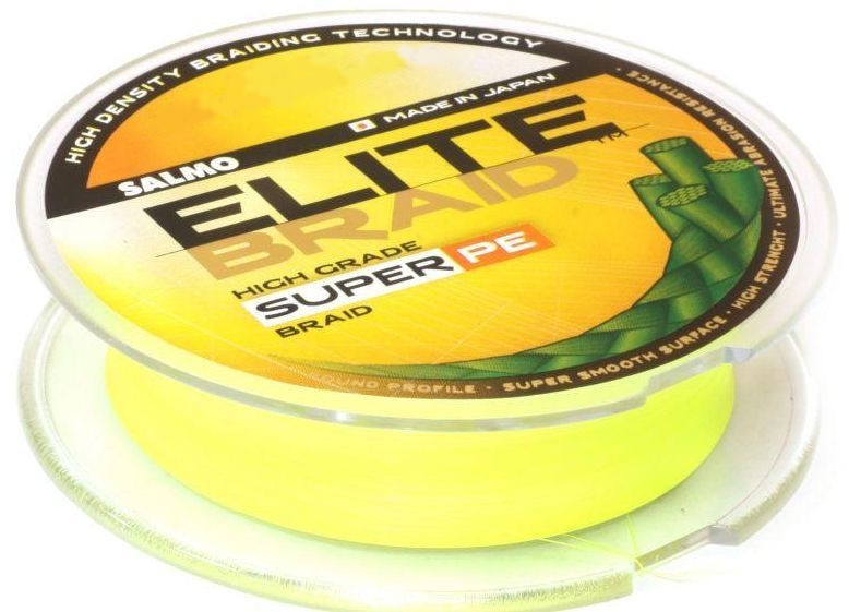 

Шнур Salmo Elite Braid Yellow X4 91m #5.0/0.33mm 26.1kg (4807-033)
