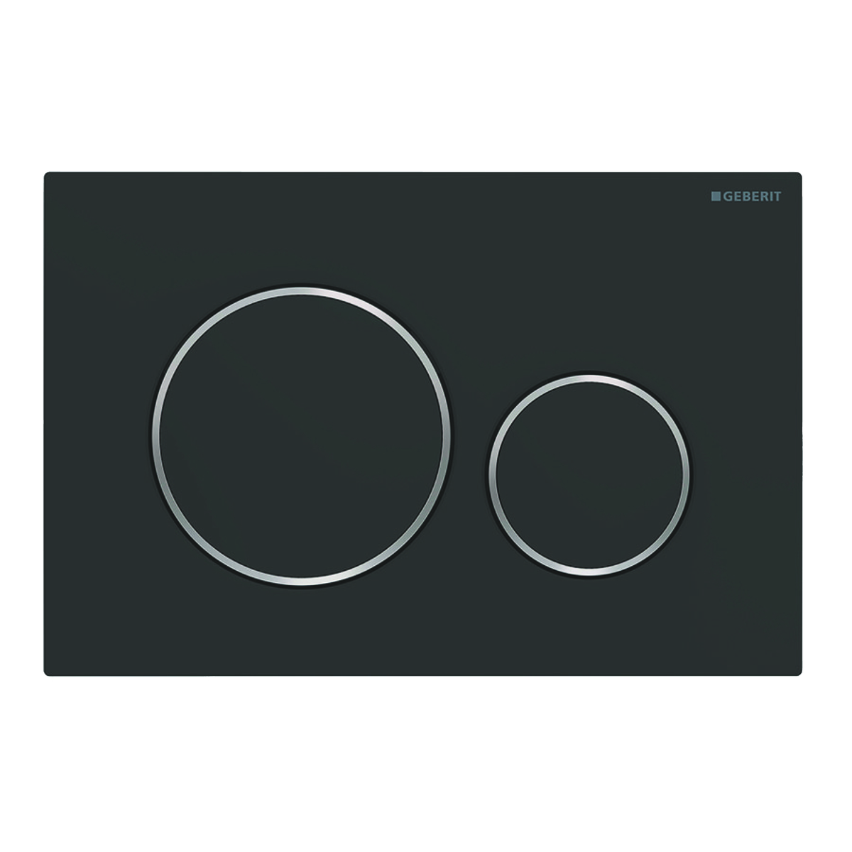 

Клавиша смыва GEBERIT Sigma 20 115.882.14.1 черный матовый (60101)