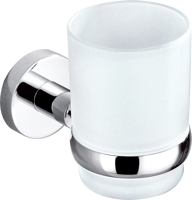 

Стакан для ванной PERFECT SANITARY APPLIANCES SP 8121 круглый Стекло Латунь