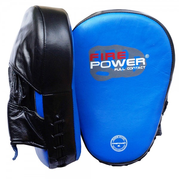 

Лапы боксерские FirePower CG3 Синие с черным