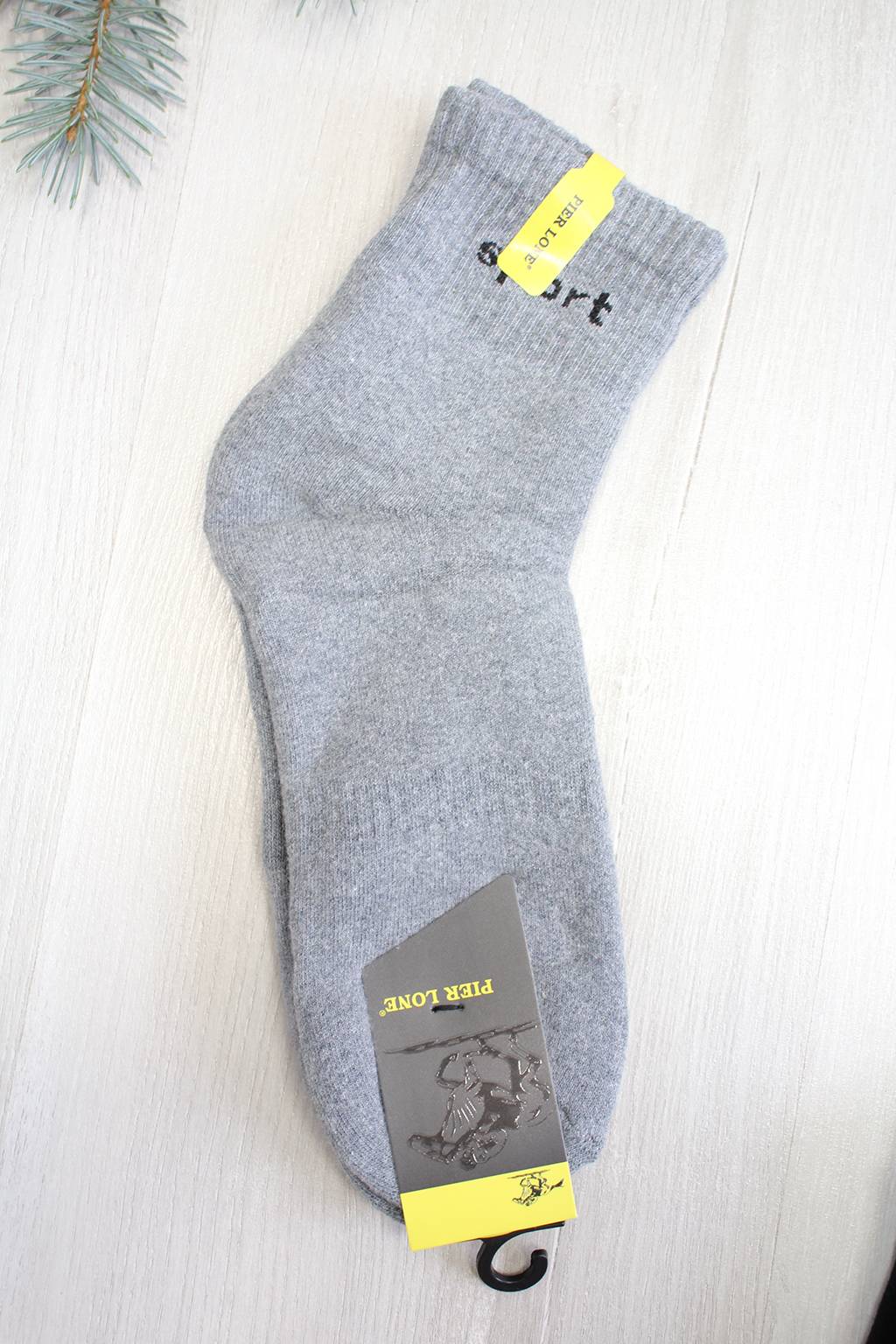 

Носки Pier Lone 27 / L / 41-43 см Серый
