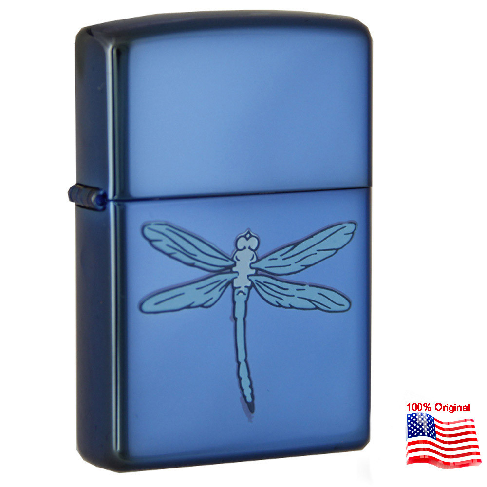 

Зажигала Zippo 21041 Dragonfly синяя 21041