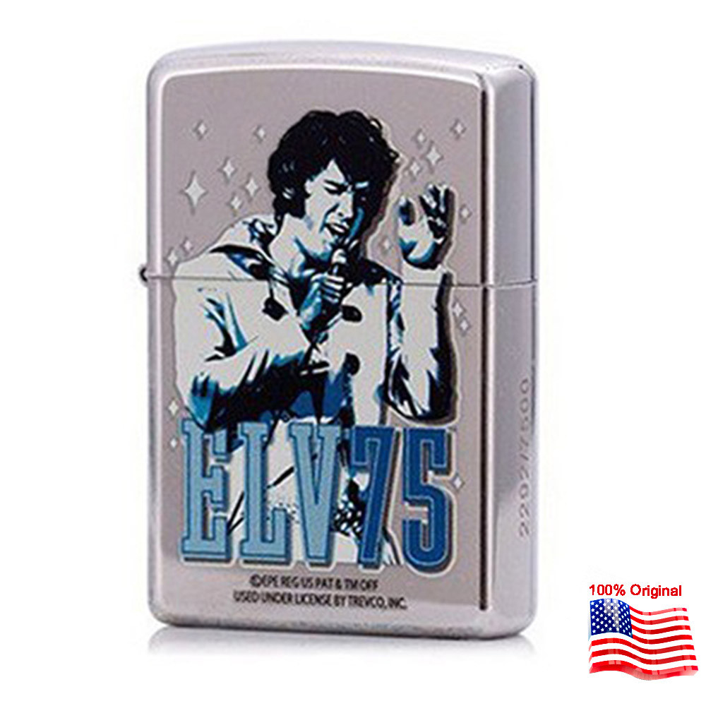 

Зажигалка Zippo 24867 ELVIS PRESLEY серая 24867