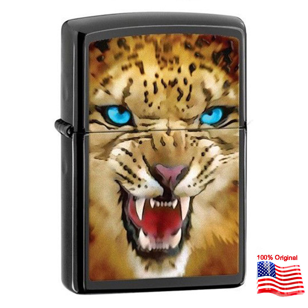 

Зажигалка Zippo 28276 LEOPARD черная 28276