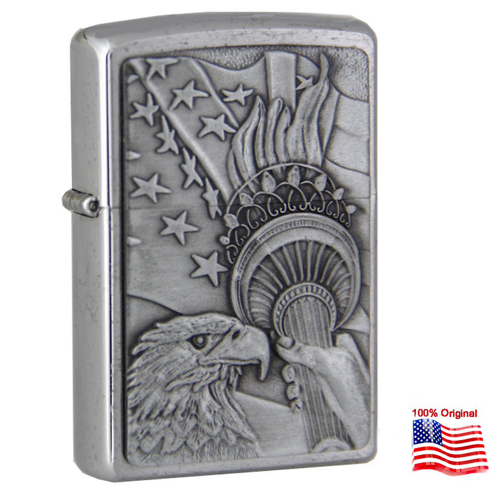 

Зажигалка Zippo 20895 Patriotic серая 20895