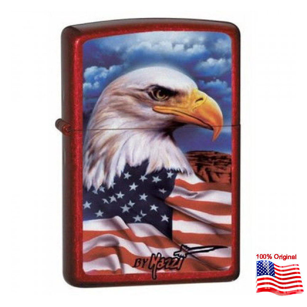 

Зажигалка Zippo 24082 FREEDOM красная 24082